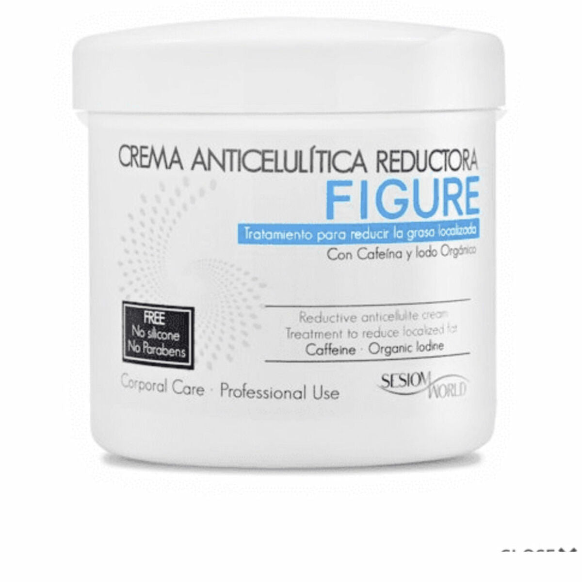 Anti-cellulitecreme SesioMWorld FIGUR 500 ml hudplejeemballage