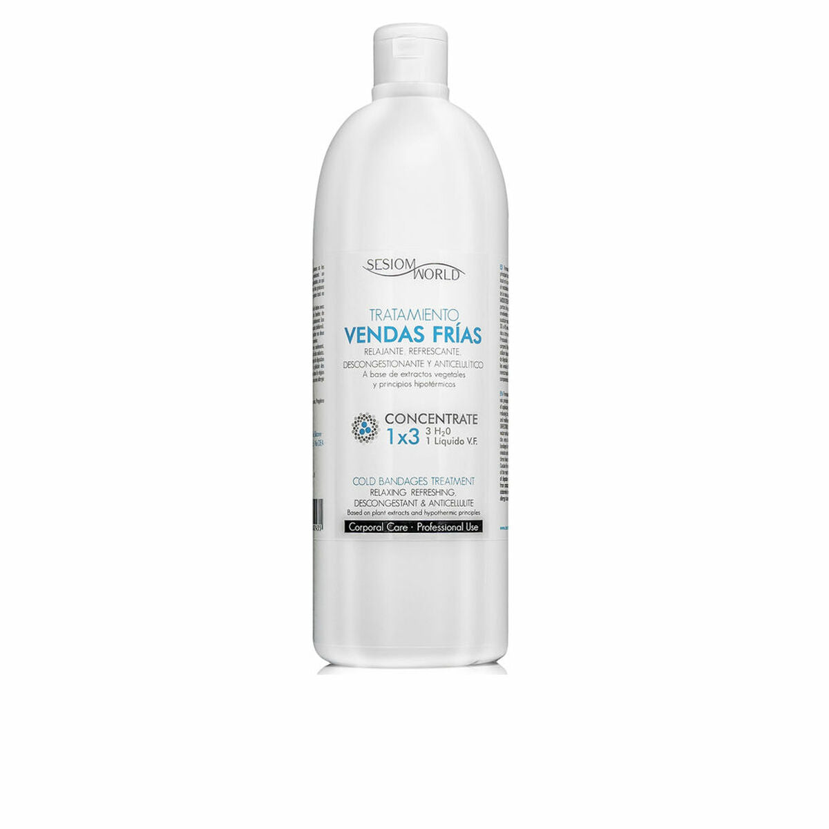 Koldbandage Flydende SesioMWorld VENDAS FRÍAS 1 L produktemballage