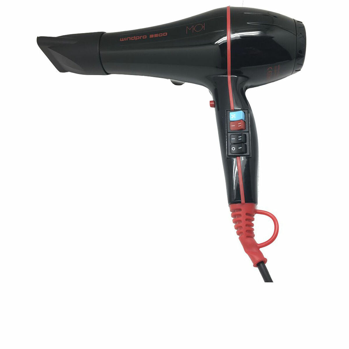 Hårtørrer MOI WINDPRO produktemballage