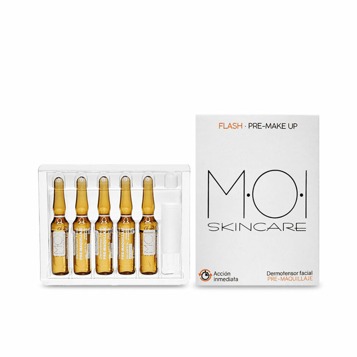 Lifting Effect Ampuller MOI FLASH PRE-MAKE UP 2 ml 10 Enheder produktemballage