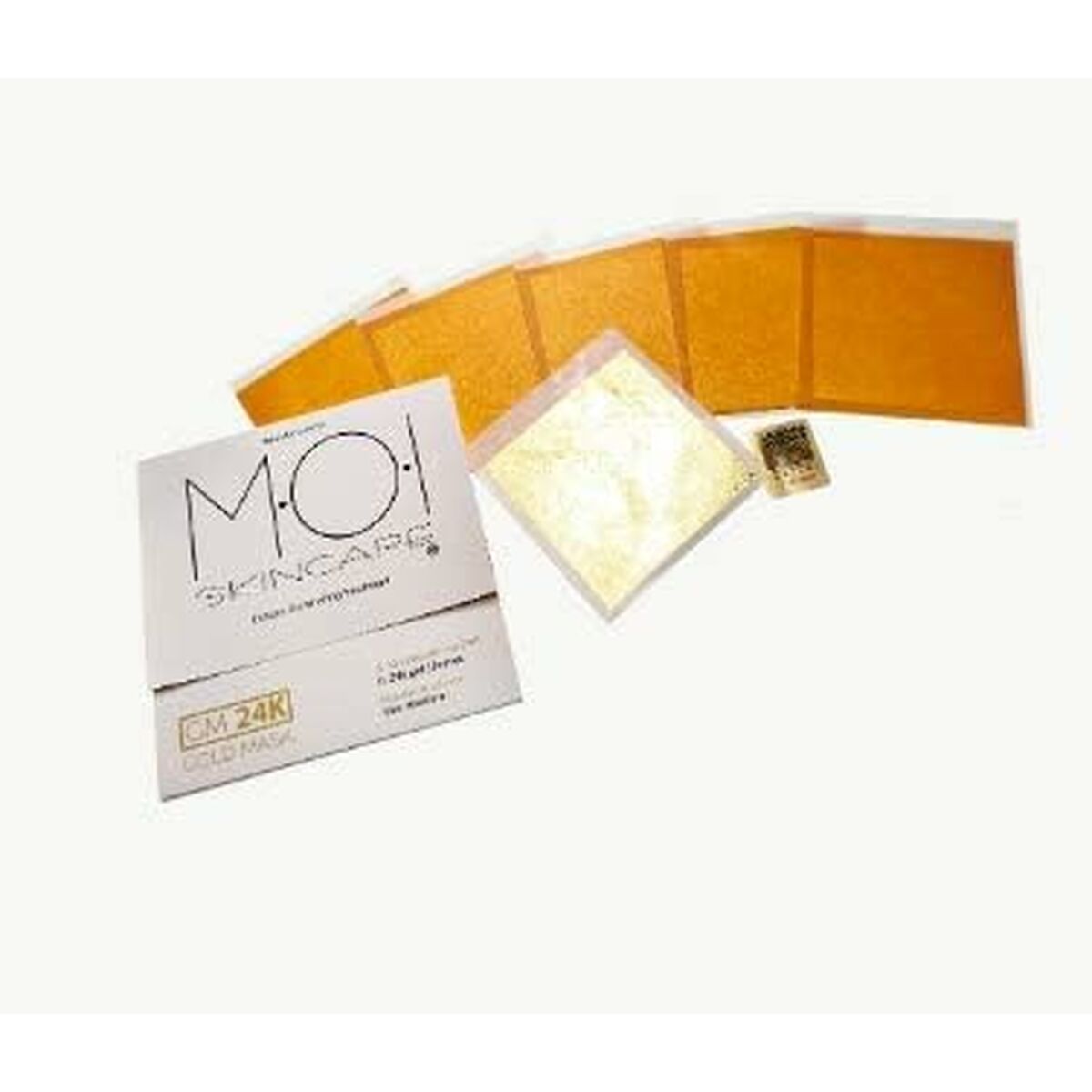 Ansigtsmaske MOI GULD MASK 24K 7 stykker maske emballage
