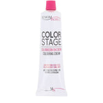 Cremefarvestof SesioMWorld COLOR STAGE Nº 7.21-Rubio Irise Ceniza 100 ml hudplejeemballage