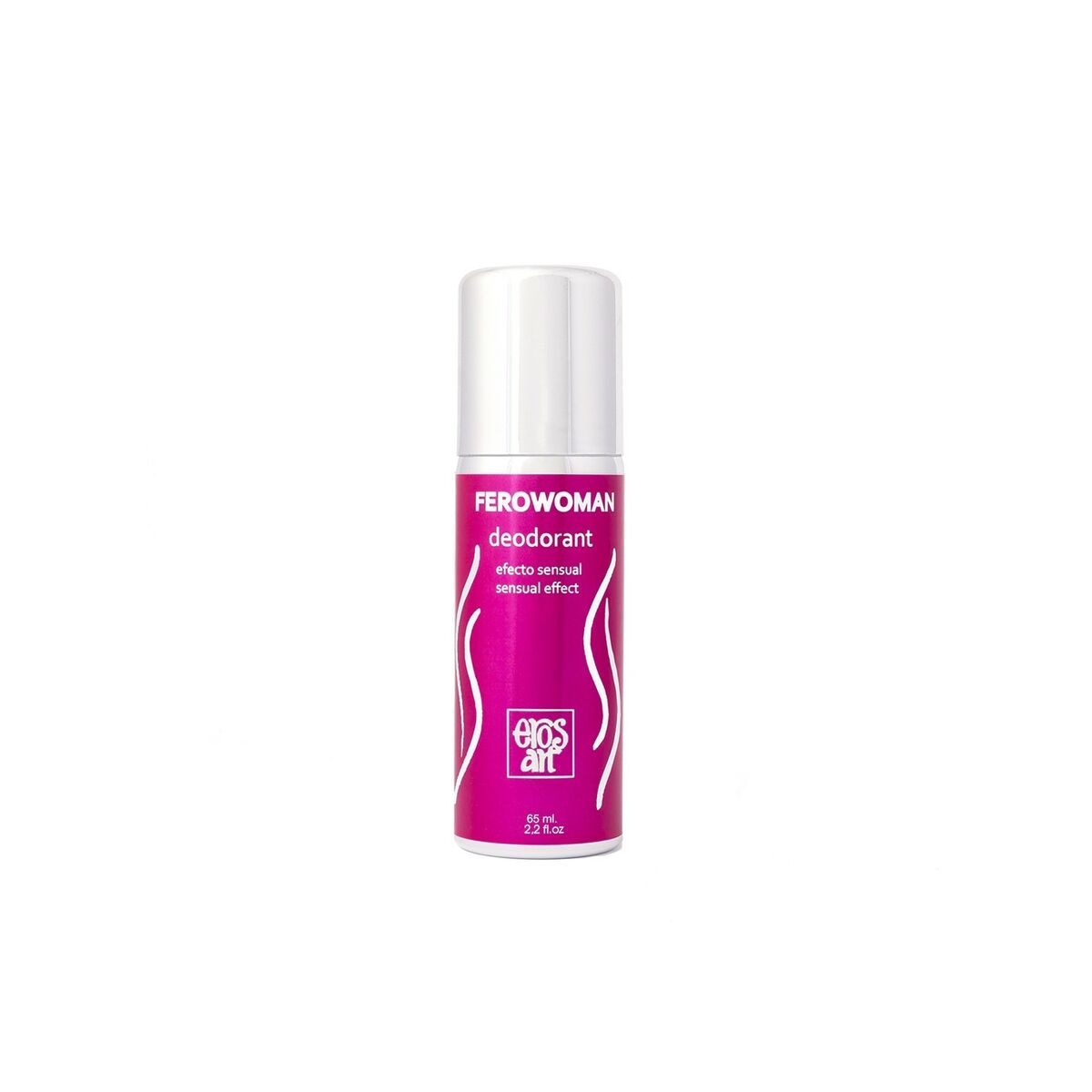 Deodorant Eros-Art 65 ml til kvinder produktemballage