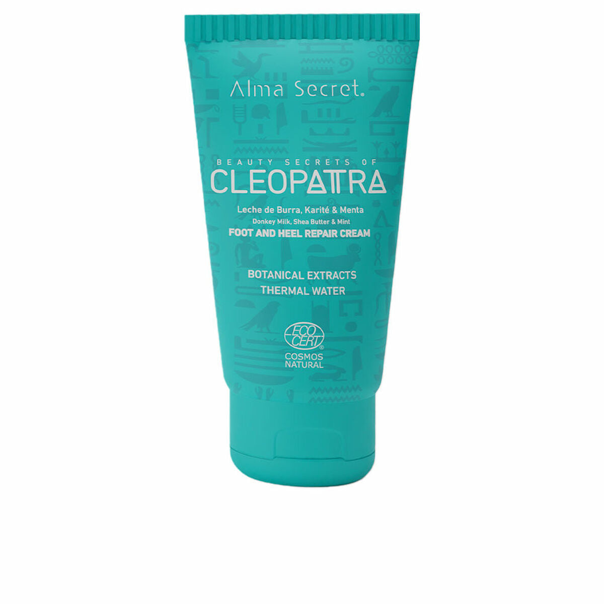Fugtgivende fodcreme Alma Secret Beauty Secrets of Cleopatra 40 ml hudplejeemballage