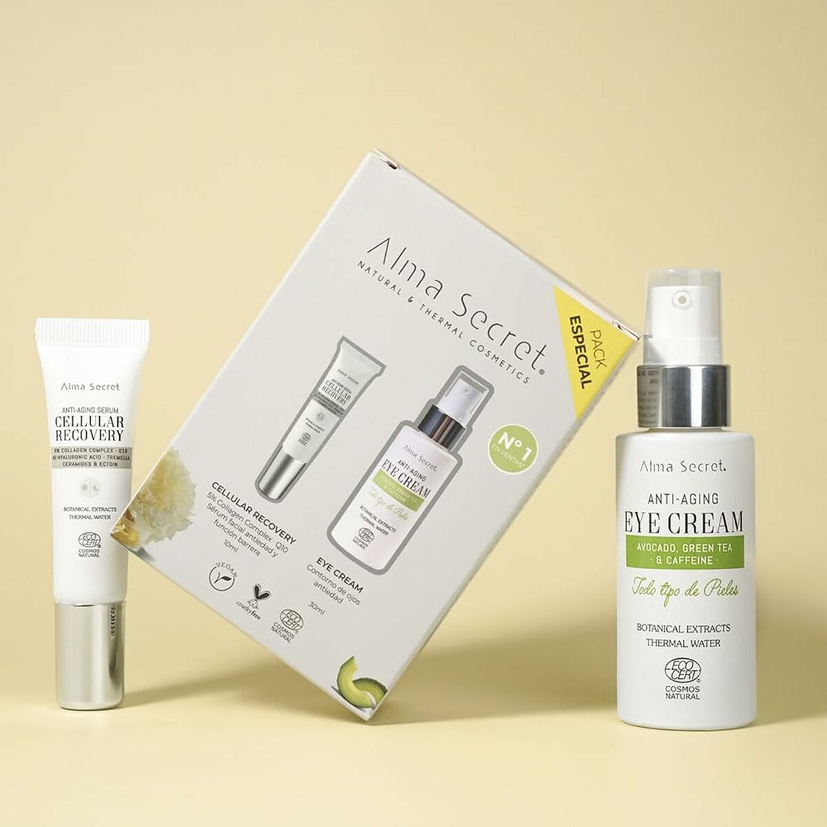 Make-up sæt Alma Secret FACIAL ALMA SECRET 2 stykker til kvinder produktemballage