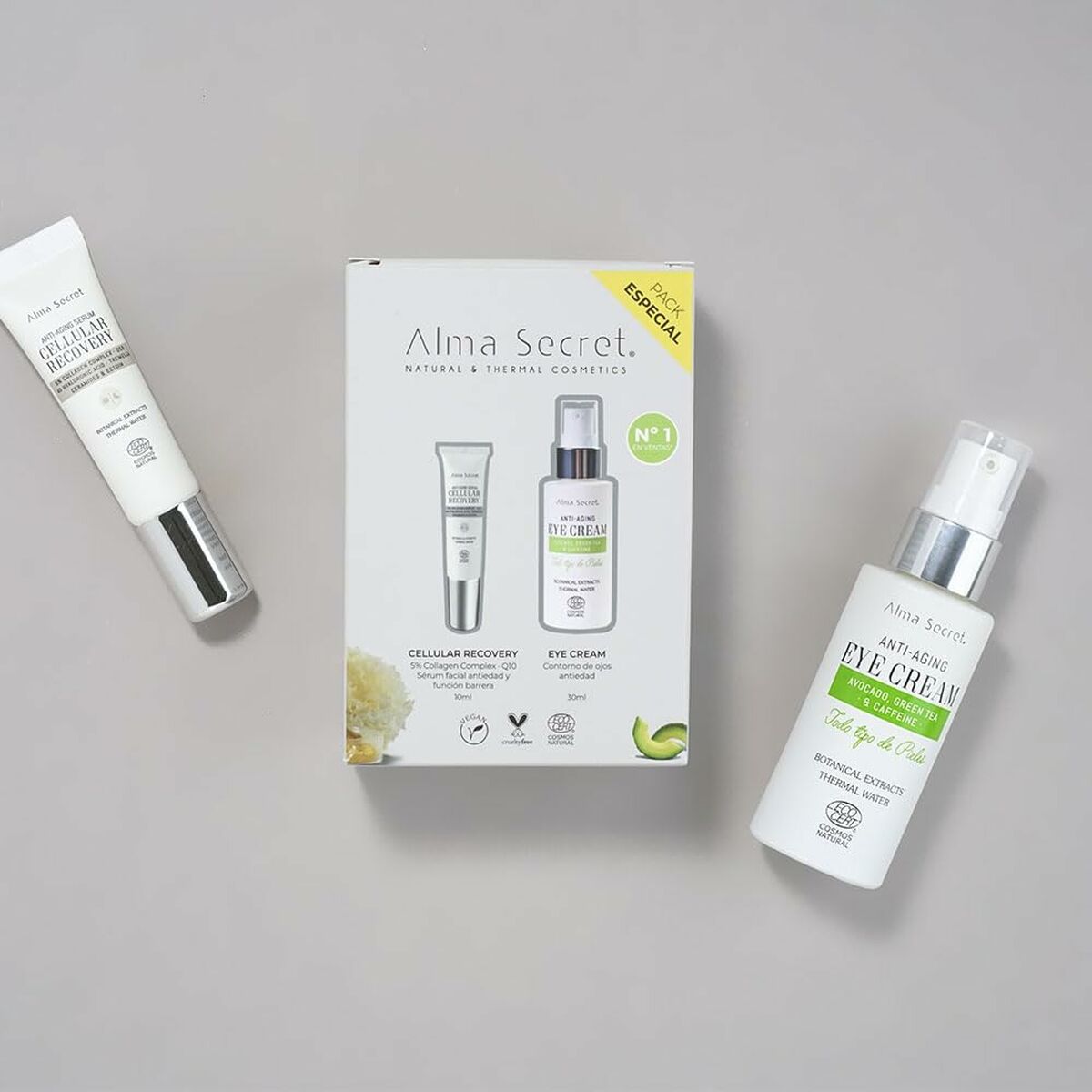 Make-up sæt Alma Secret FACIAL ALMA SECRET 2 stykker til kvinder produktemballage