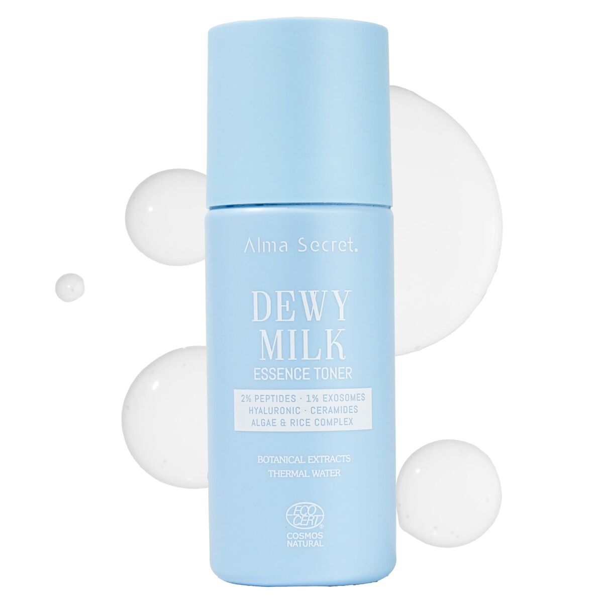 Facial Cleansing Gel Alma Secret DEWY MILK 125 ml hudplejeemballage