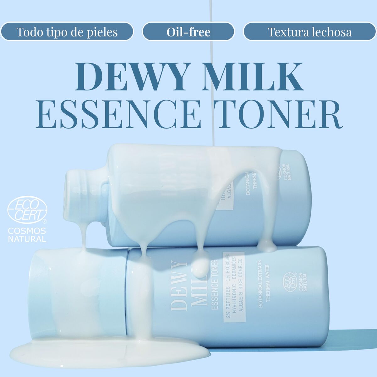 Facial Cleansing Gel Alma Secret DEWY MILK 125 ml hudplejeemballage