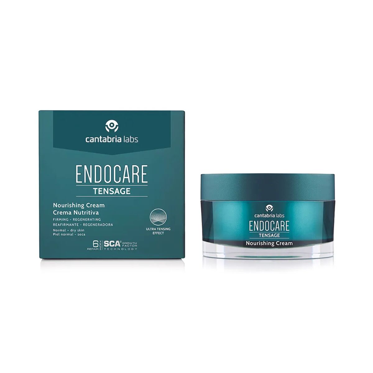 Dagcreme Endocare TENSAGE 50 ml til kvinder hudpleje emballage