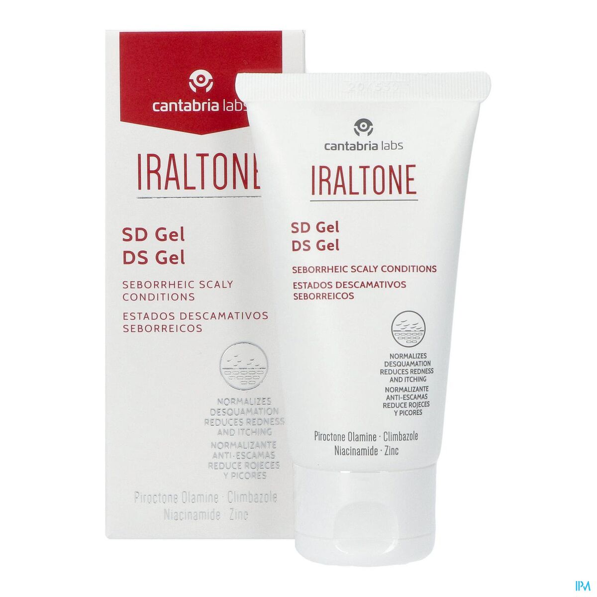 Ansigtscreme Iraltone DS Gel 50 ml hudplejeemballage