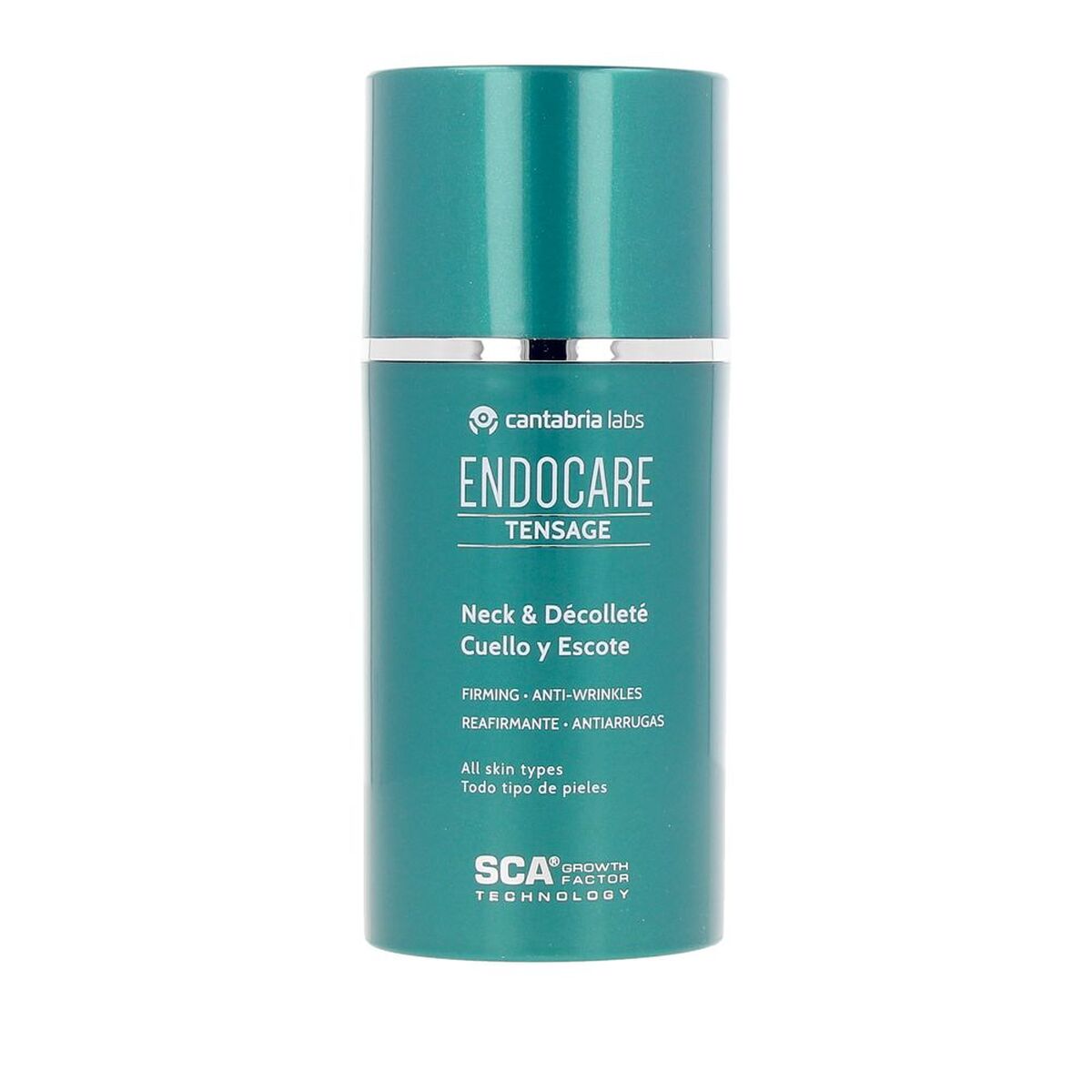 Firming Neck and Décolletage Cream Endocare TENSAGE 80 ml til kvinders hudplejeemballage