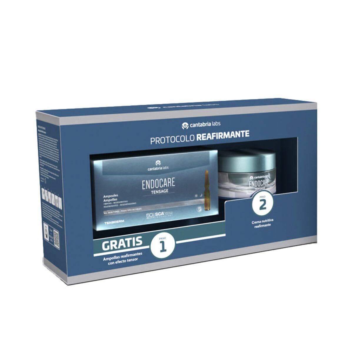 Make-up sæt Endocare TENSAGE 3 stks produktemballage