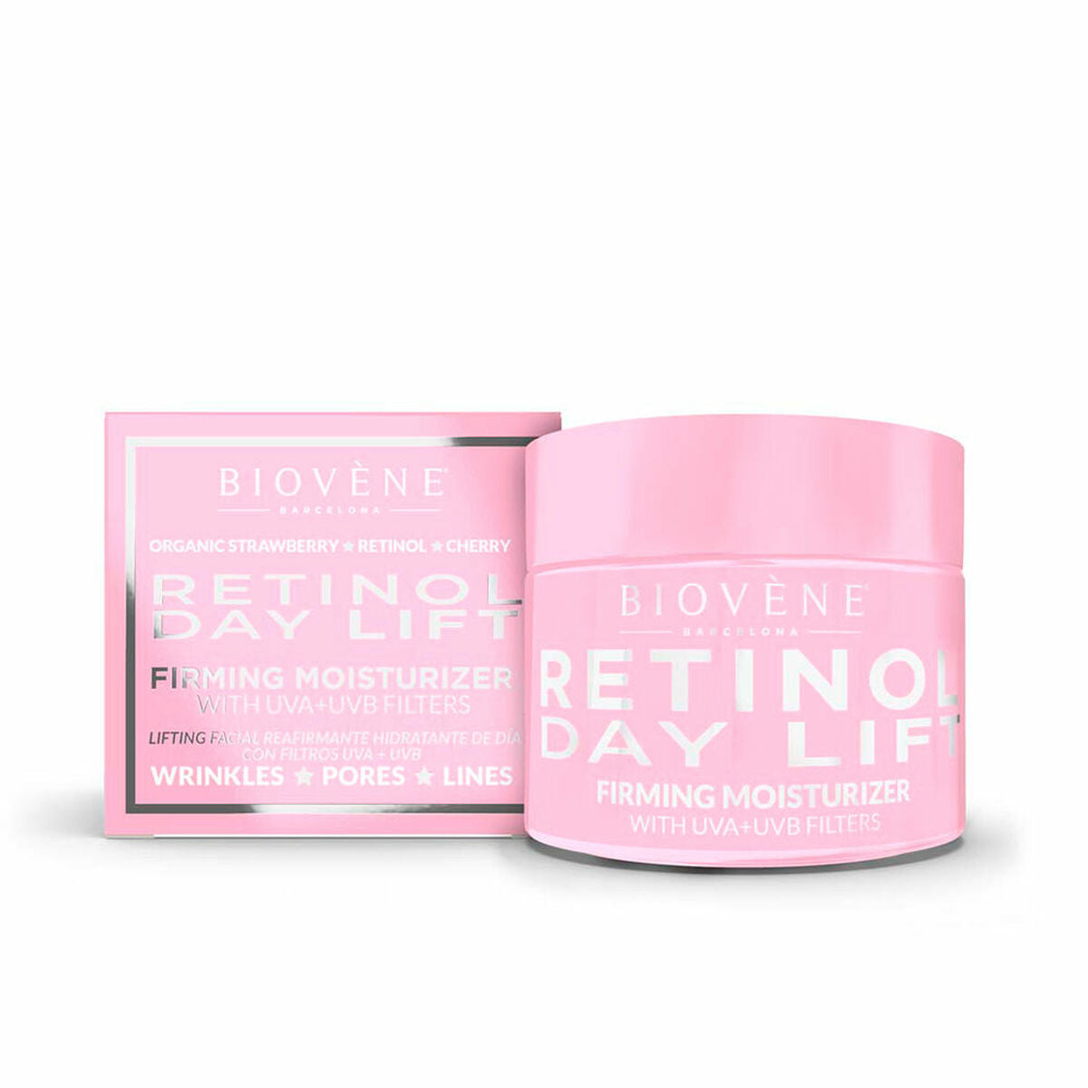 Firming Cream Biovène Day Lift 50 ml Retinol til kvinder hudplejeemballage