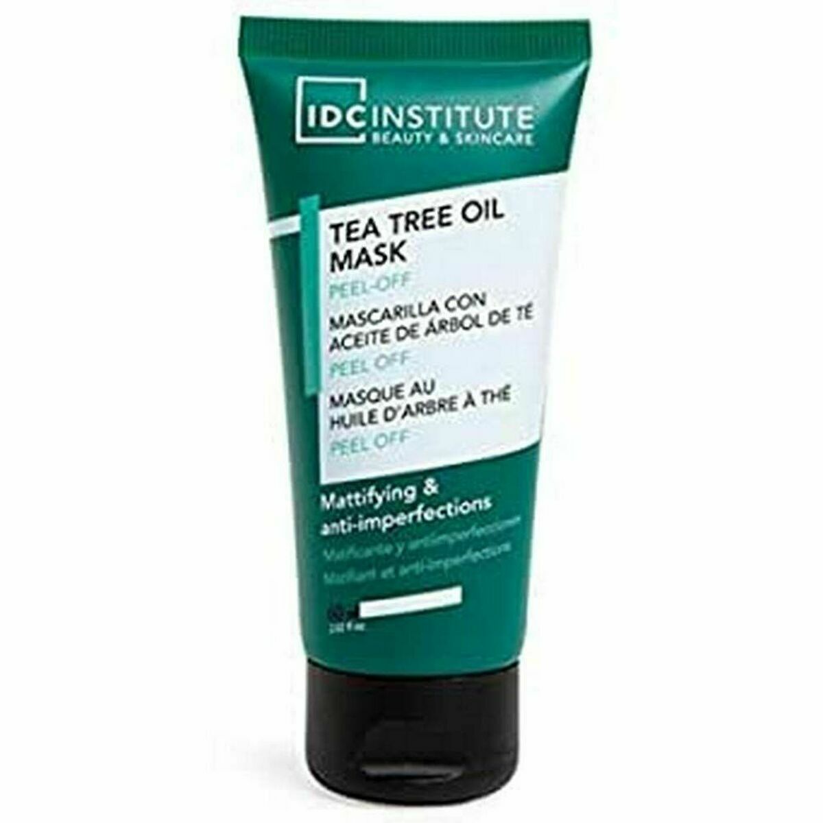 Ansigtsmaske Peel Off IDC Institute 60 ml Tea tree oil for Women maskeemballage