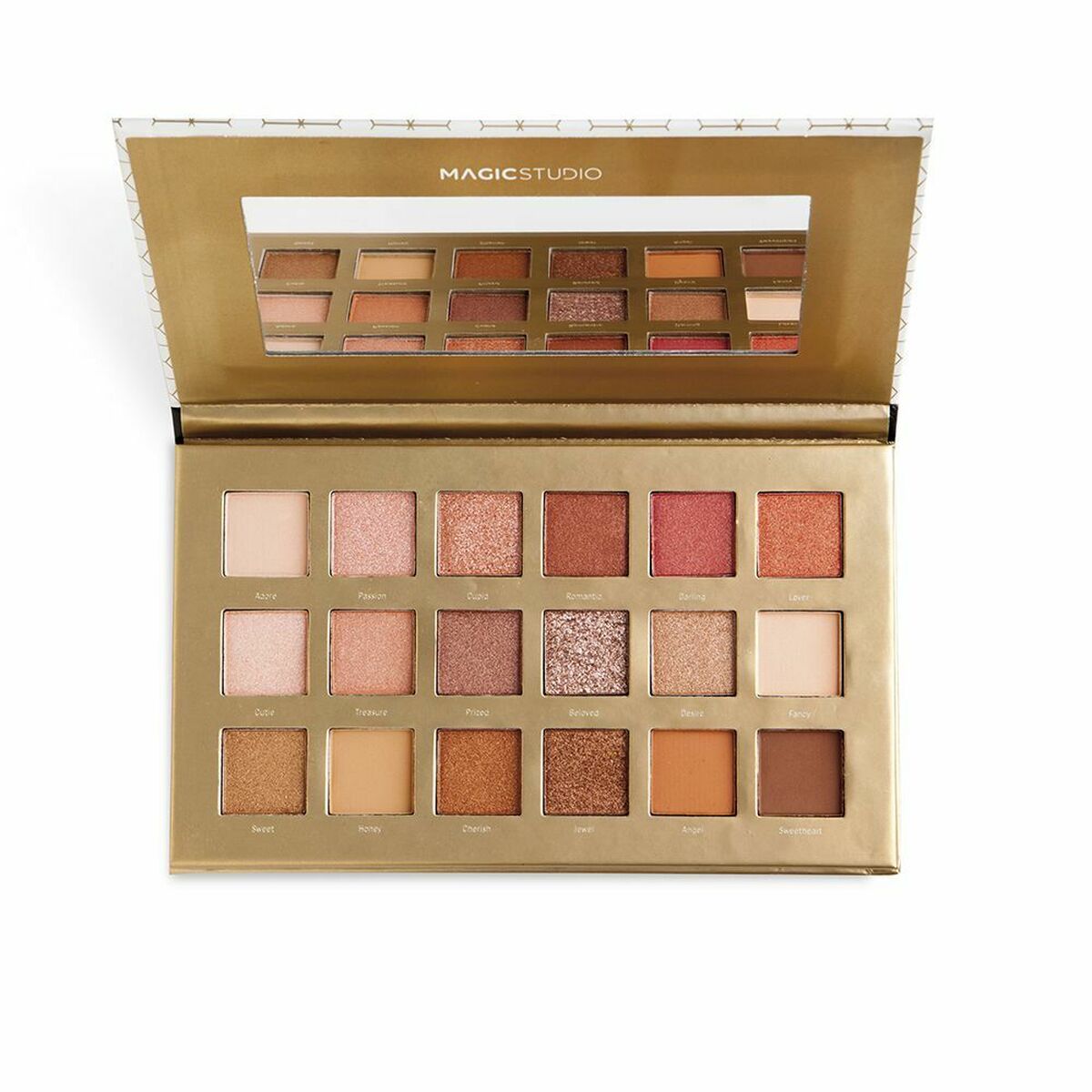 Eye Shadow Palette Magic Studio Eyeshadow Palette Diamond 23,4 g (1 enhed) 23,4 g makeup emballage