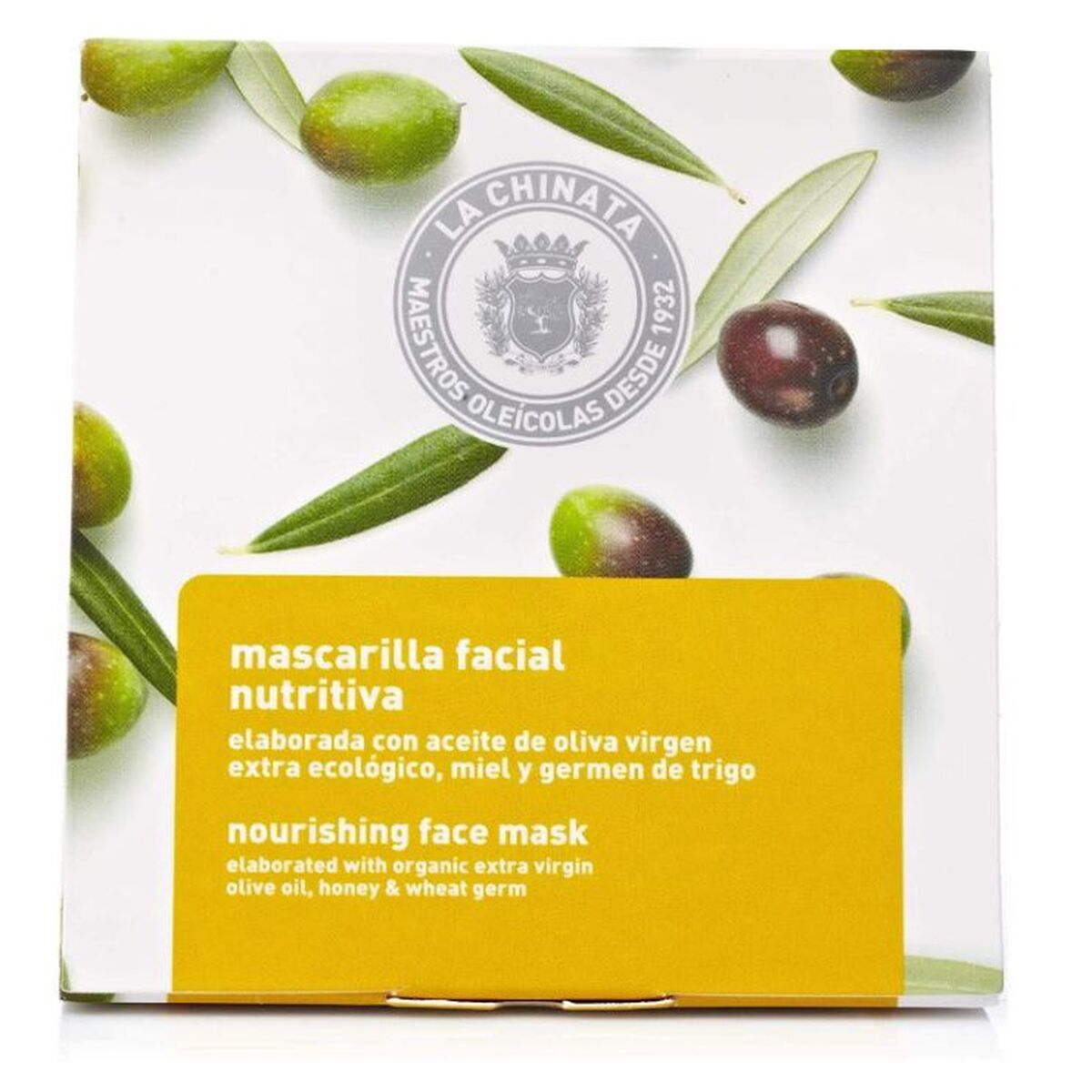 Moisturizing Facial Mask La Chinata Nourishing 40 ml maske emballage