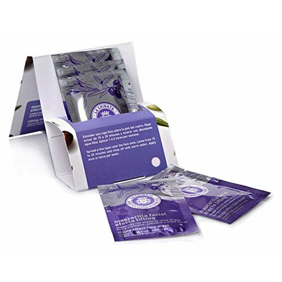Moisturizing Facial Mask La Chinata Lifting Effect 40 ml maske emballage