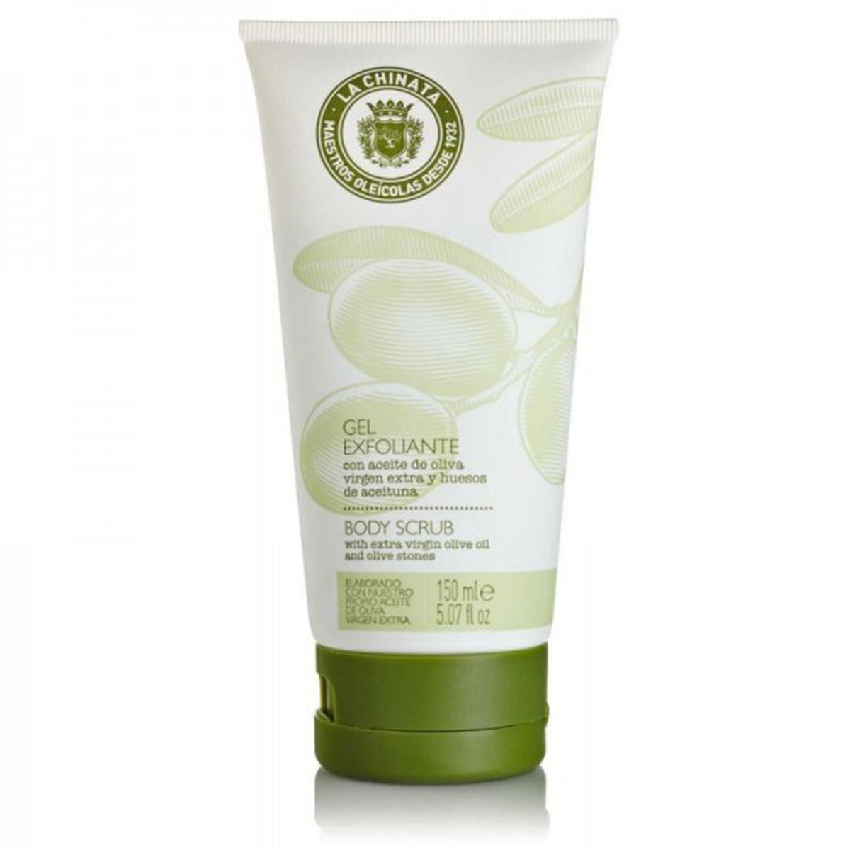 Exfoliating Body Gel La Chinata 150 ml Olivenolie hudplejeemballage