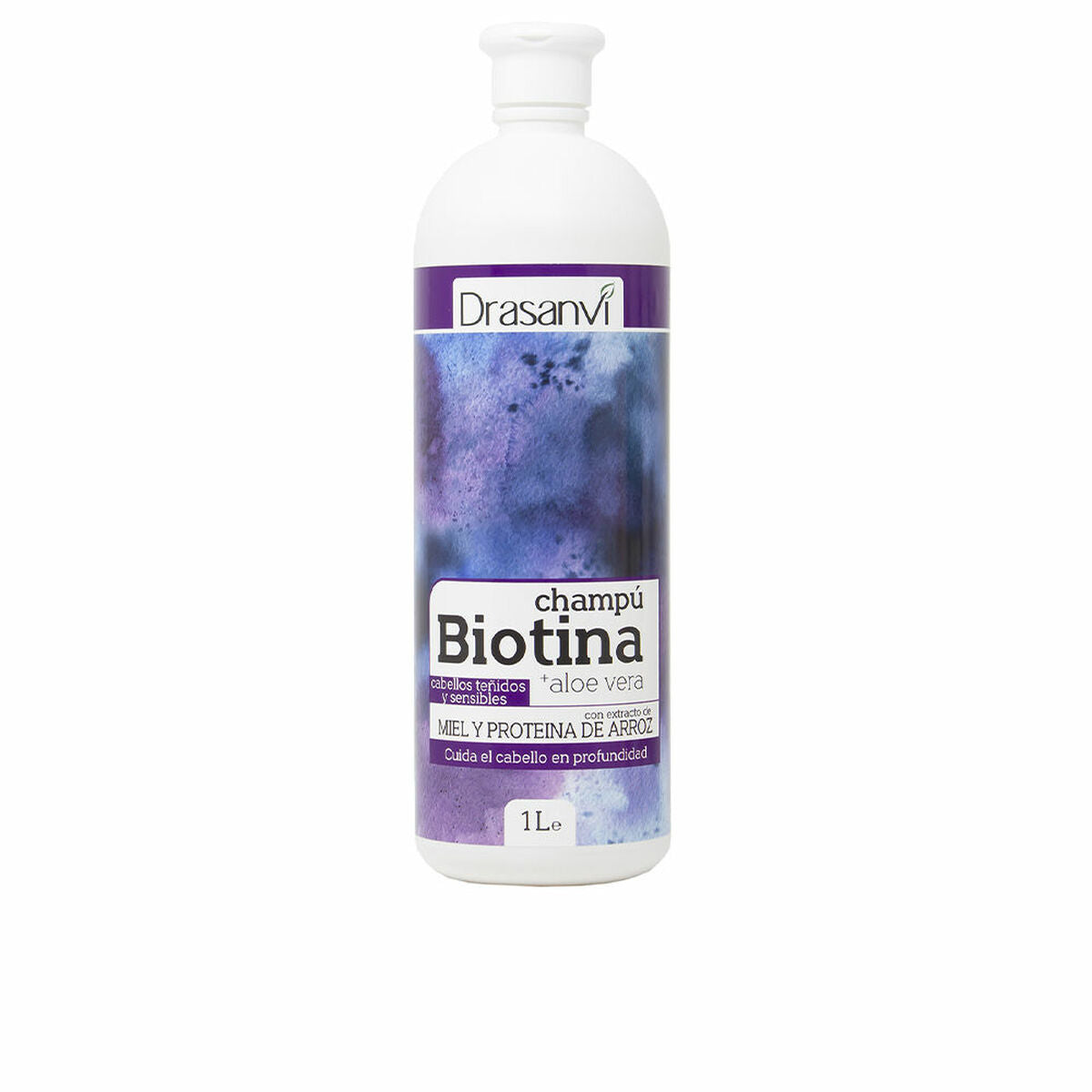 Shampoo Drasanvi Biotina Y Aloe Vera 1 L Color Protector Biotin shampooflaske