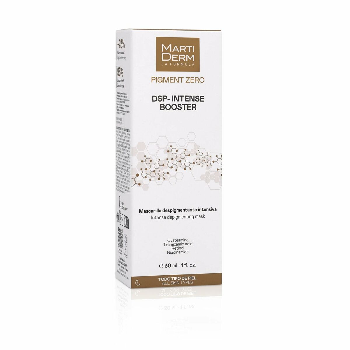 Ansigtscreme Martiderm PIGMENT ZERO 30 ml hudplejeemballage