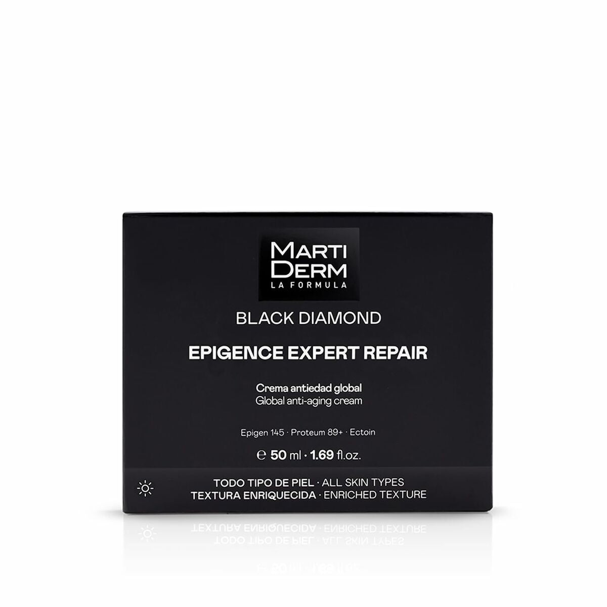 Ansigtscreme Martiderm BLACK DIAMOND 50 ml til kvinder hudpleje emballage