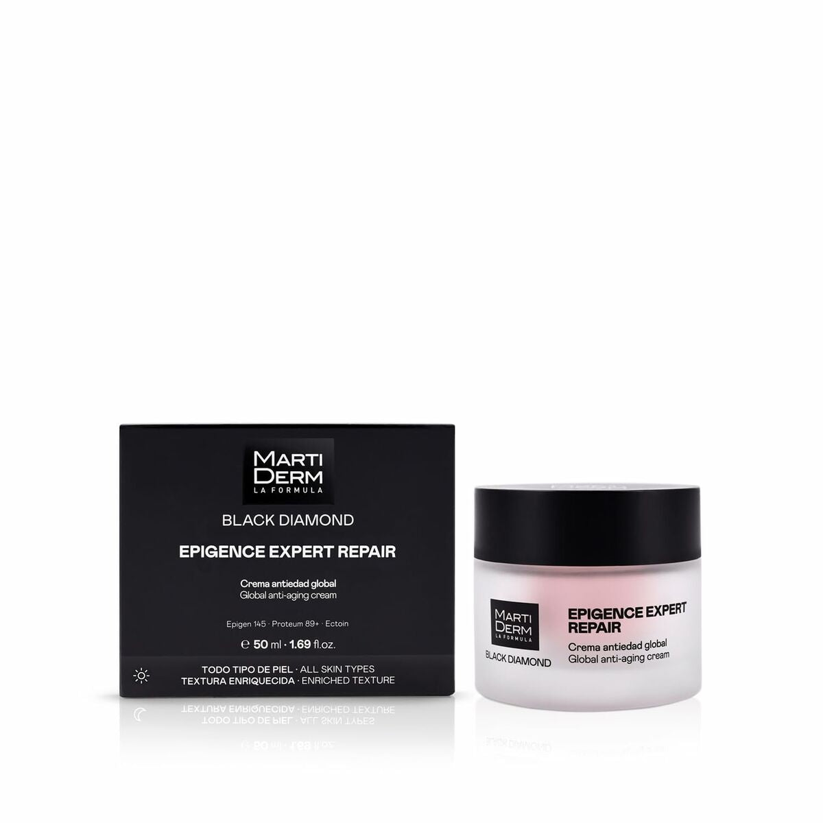 Ansigtscreme Martiderm BLACK DIAMOND 50 ml til kvinder hudpleje emballage