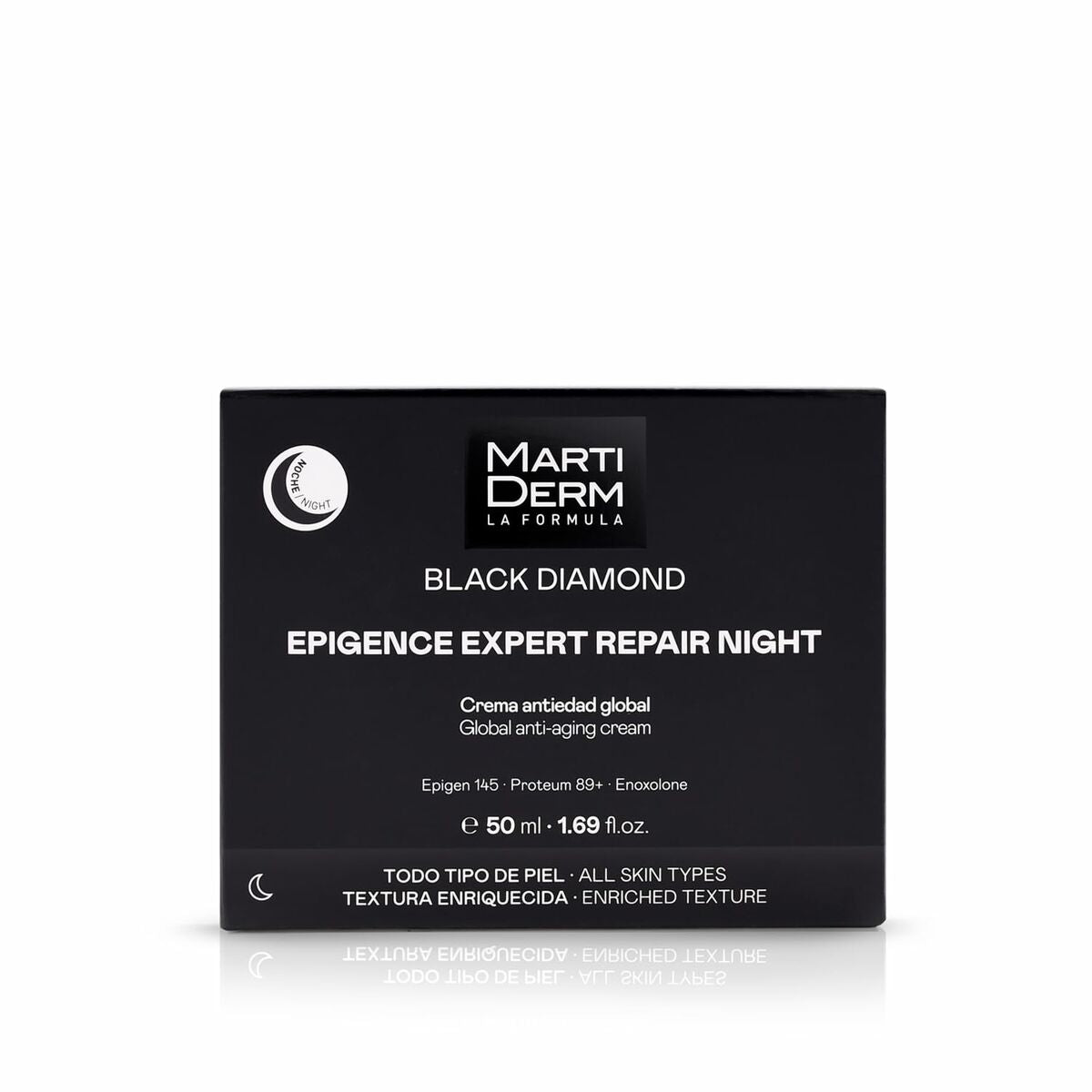 Ansigtscreme Martiderm BLACK DIAMOND 50 ml til kvinder hudpleje emballage