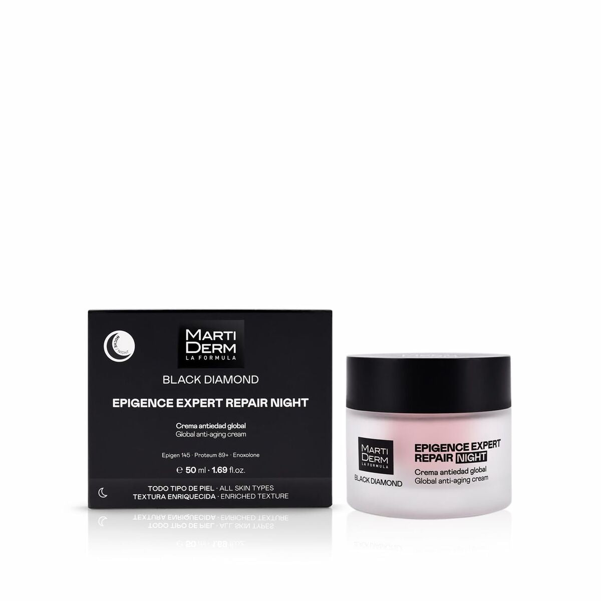 Ansigtscreme Martiderm BLACK DIAMOND 50 ml til kvinder hudpleje emballage