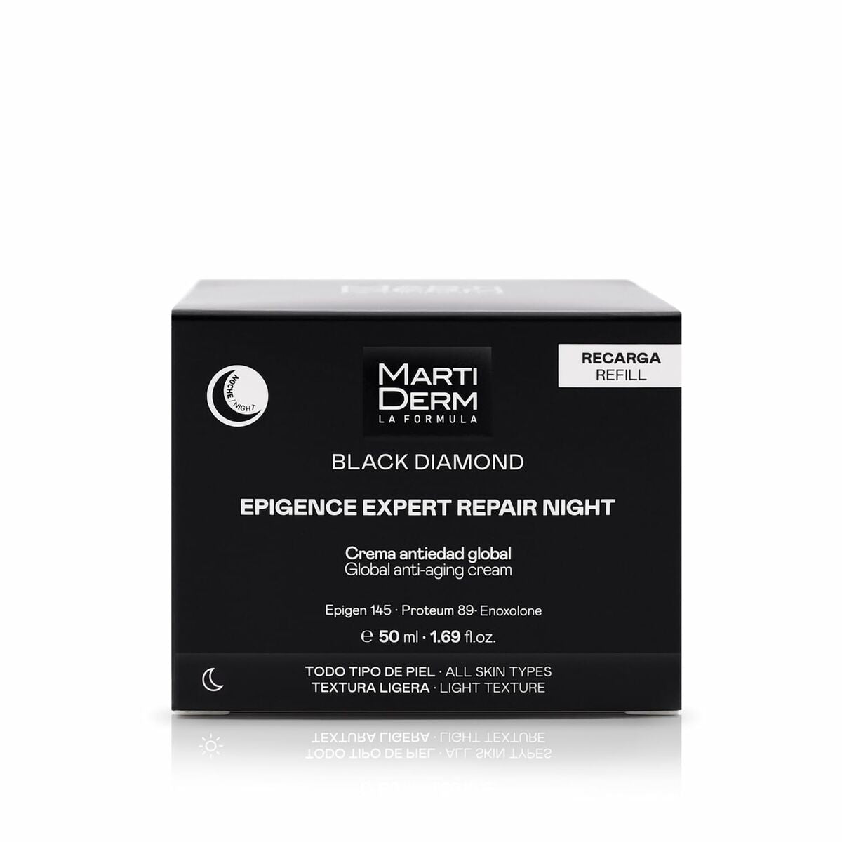 Ansigtscreme Martiderm BLACK DIAMOND 50 ml til kvinder hudpleje emballage