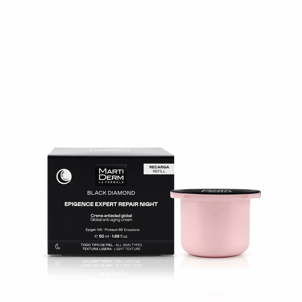 Ansigtscreme Martiderm BLACK DIAMOND 50 ml til kvinder hudpleje emballage
