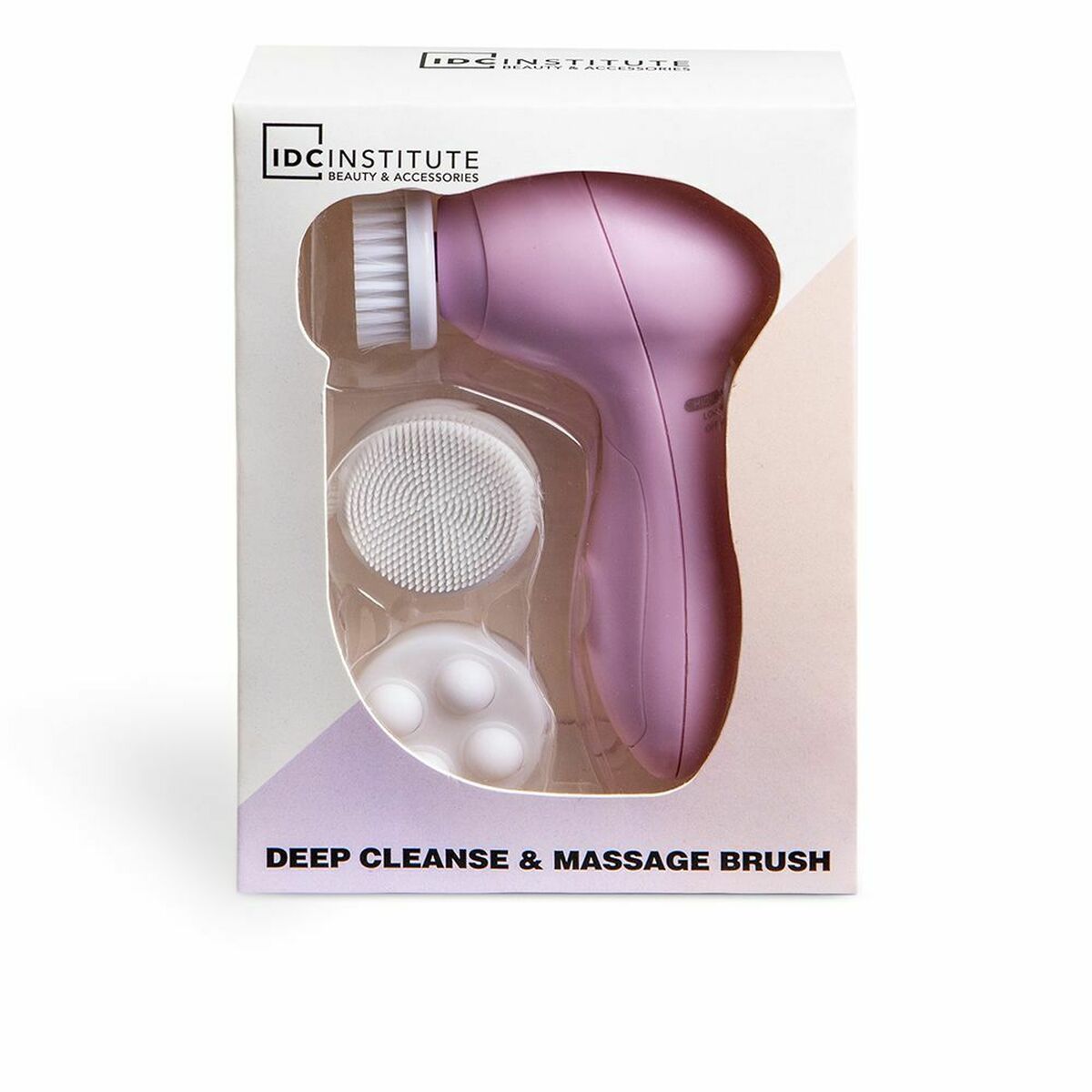 Cleansing and Exfoliating Brush IDC Institute produktemballage