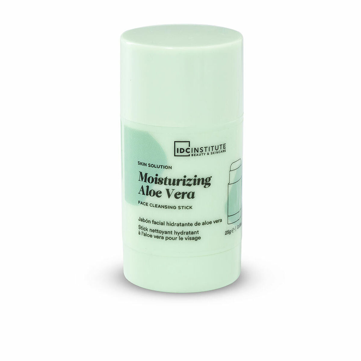 Facial Cleanser IDC Institute Aloe Vera 25 g Aloe Vera for Women hudplejeemballage