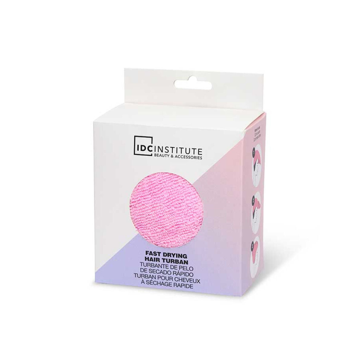 Mikrofiberhåndklæde IDC Institute HURTIGTØRENDE produktemballage