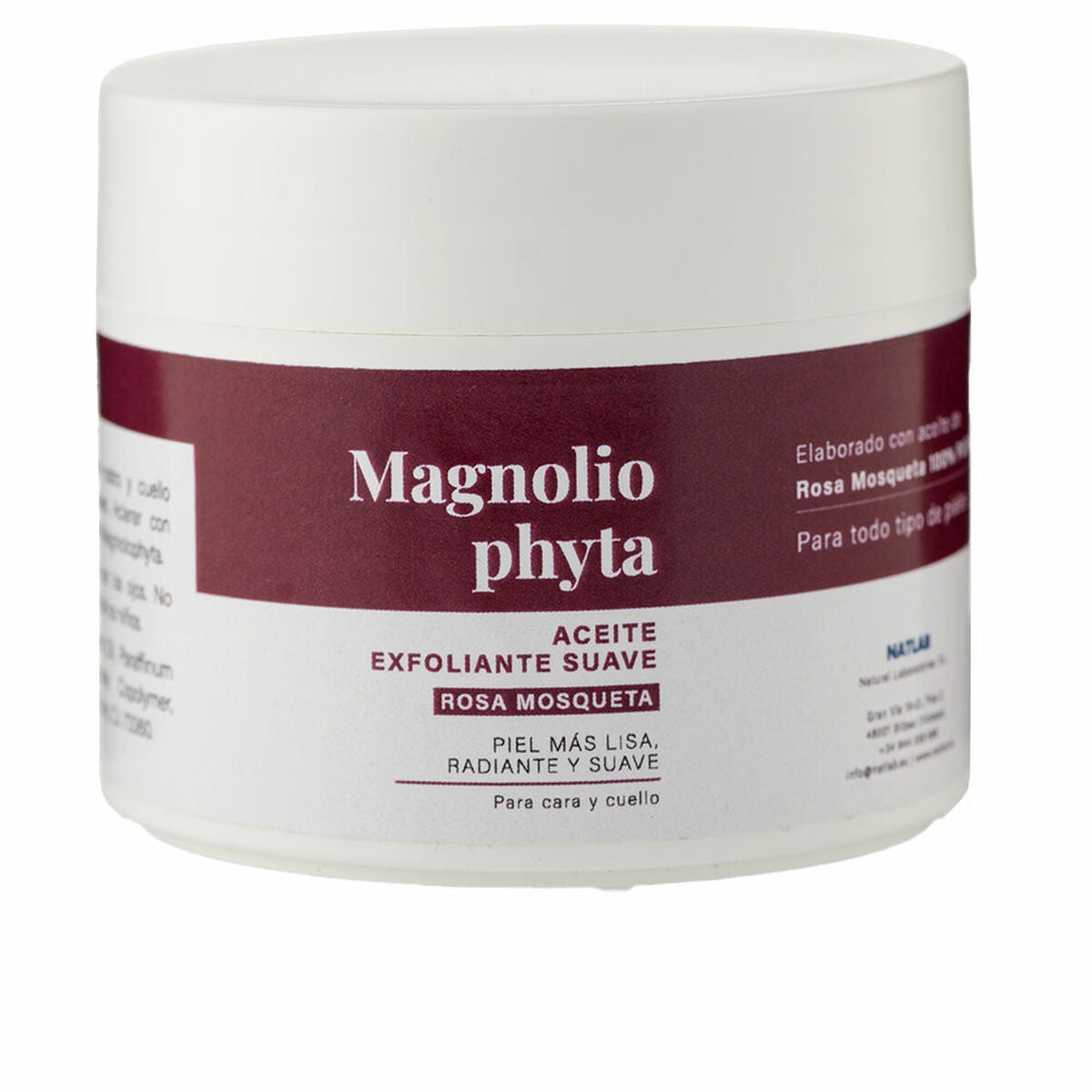Facial Exfoliator Magnoliophyta 100 ml Olie Rosehip for Women produktemballage