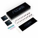 Gel-neglestrimler Nooves Láminas De Uñas De Gel kunstdesign Flydende strøm 20 stykker hudplejeemballage