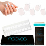 Neglelak Nooves LÁMINAS DE UÑAS DE GEL Hvid 20 stks hudplejeemballage