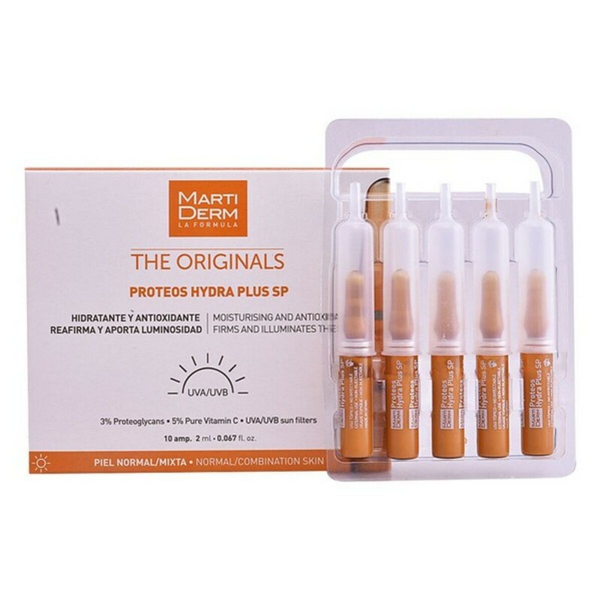 Ampuller The Originals Martiderm for Women produktemballage