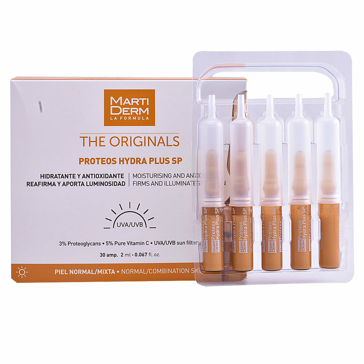 Ampuller The Originals Martiderm for Women produktemballage