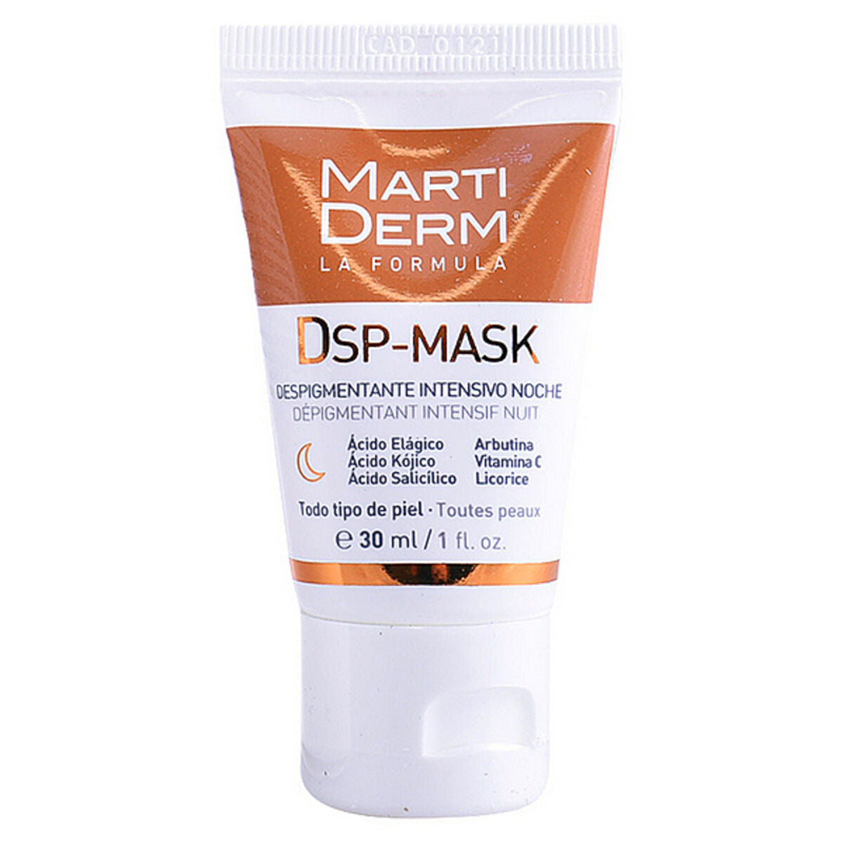 Anti-Pigment Cream Martiderm Mask 30 ml til kvinder hudpleje emballage