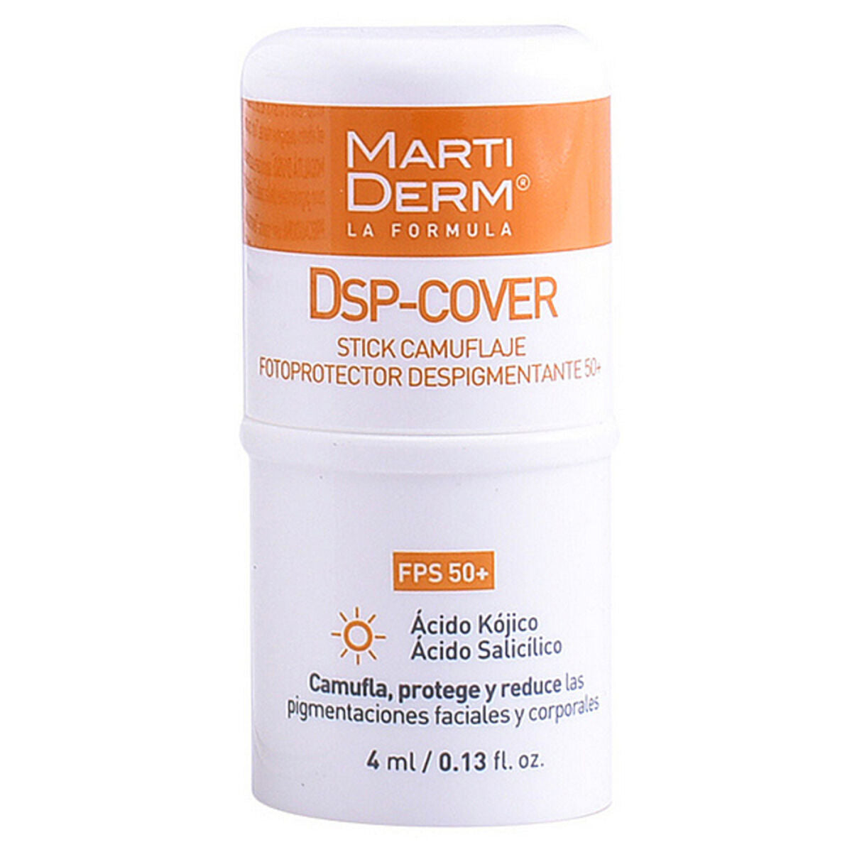 Korrigerende Anti-Brown Spots Martiderm Cover 4 ml produktemballage