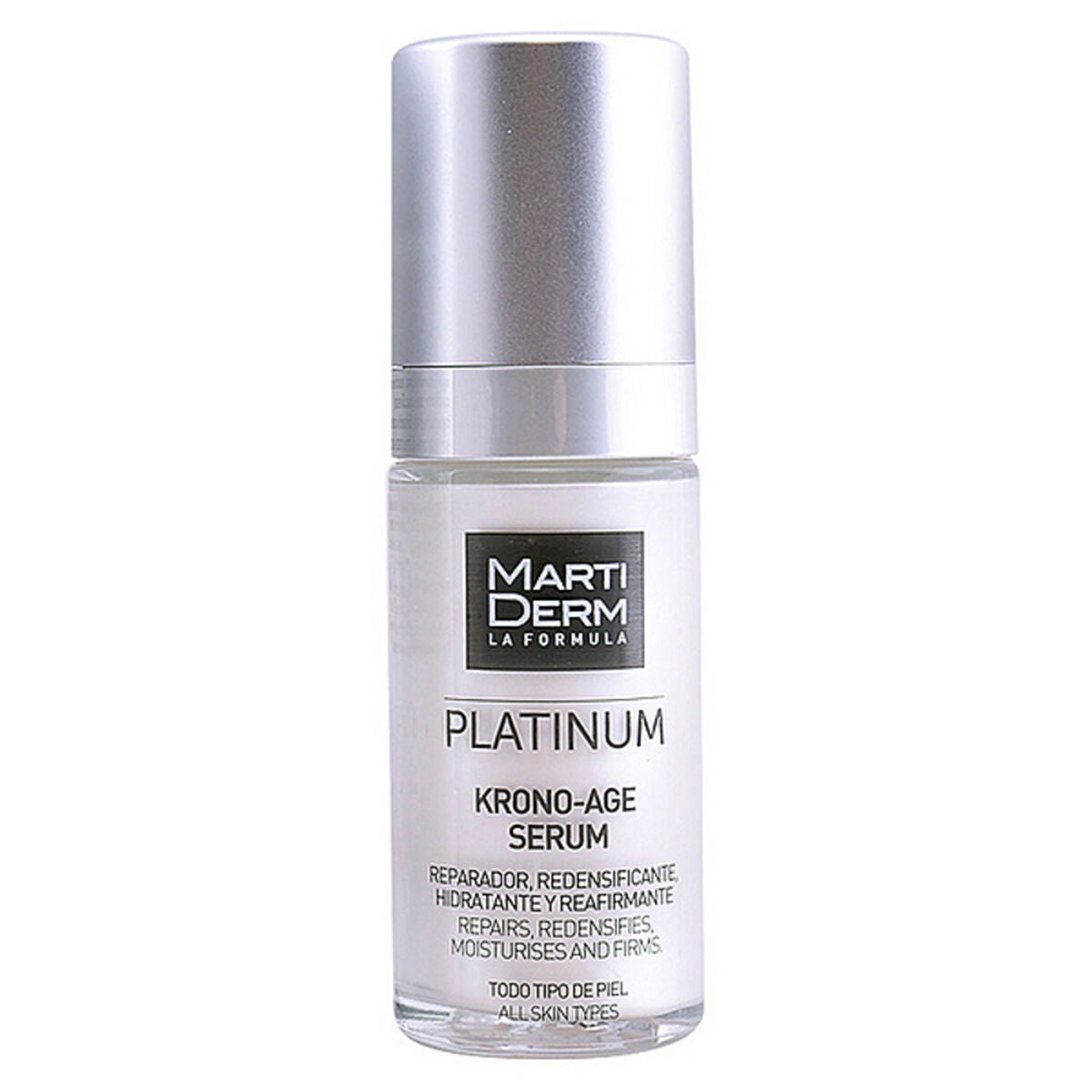 Restorative Serum Martiderm Platinum Krono Age 30 ml serumflaske