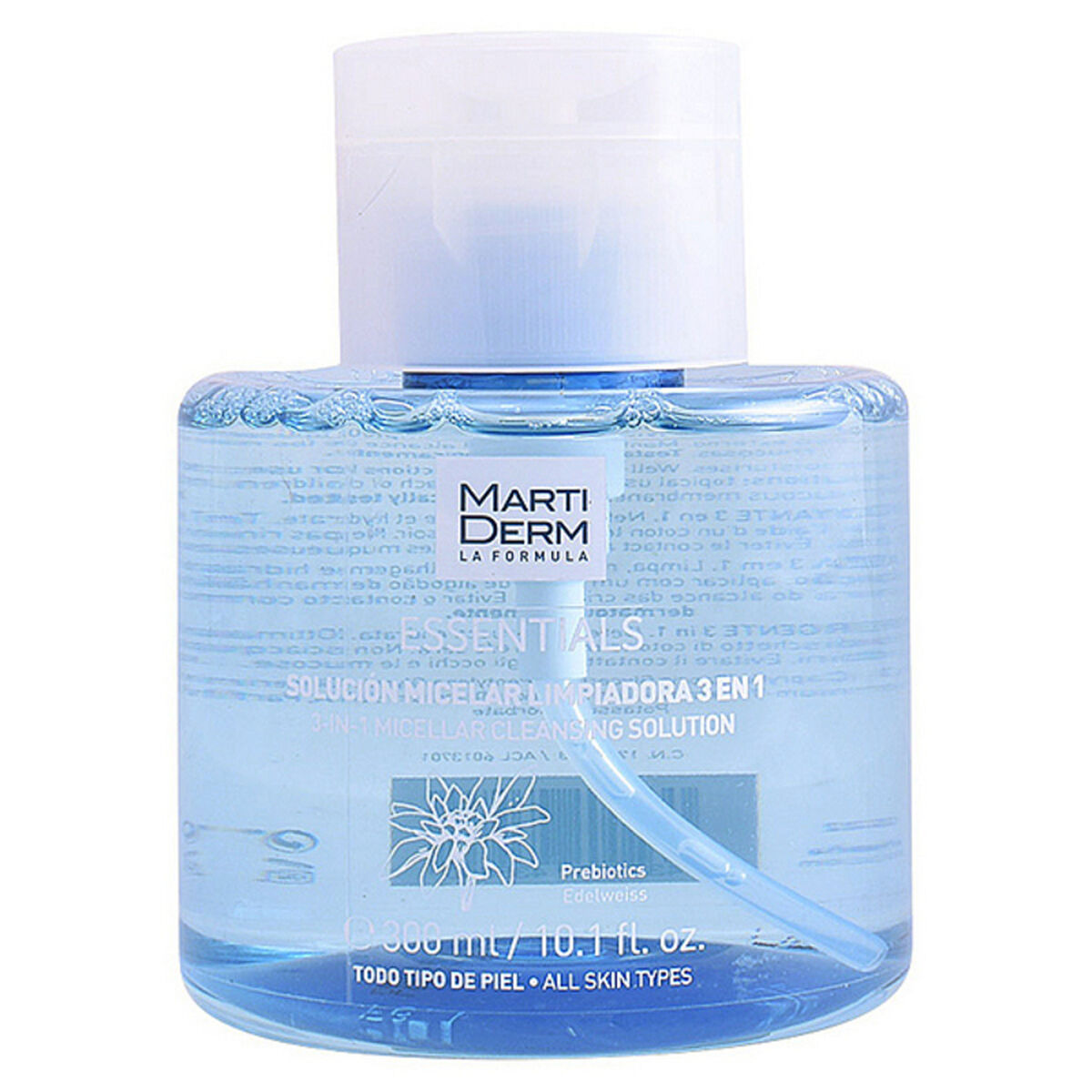 Make Up Remover Micellar Water Martiderm Solucion Micelar 300 ml produktemballage