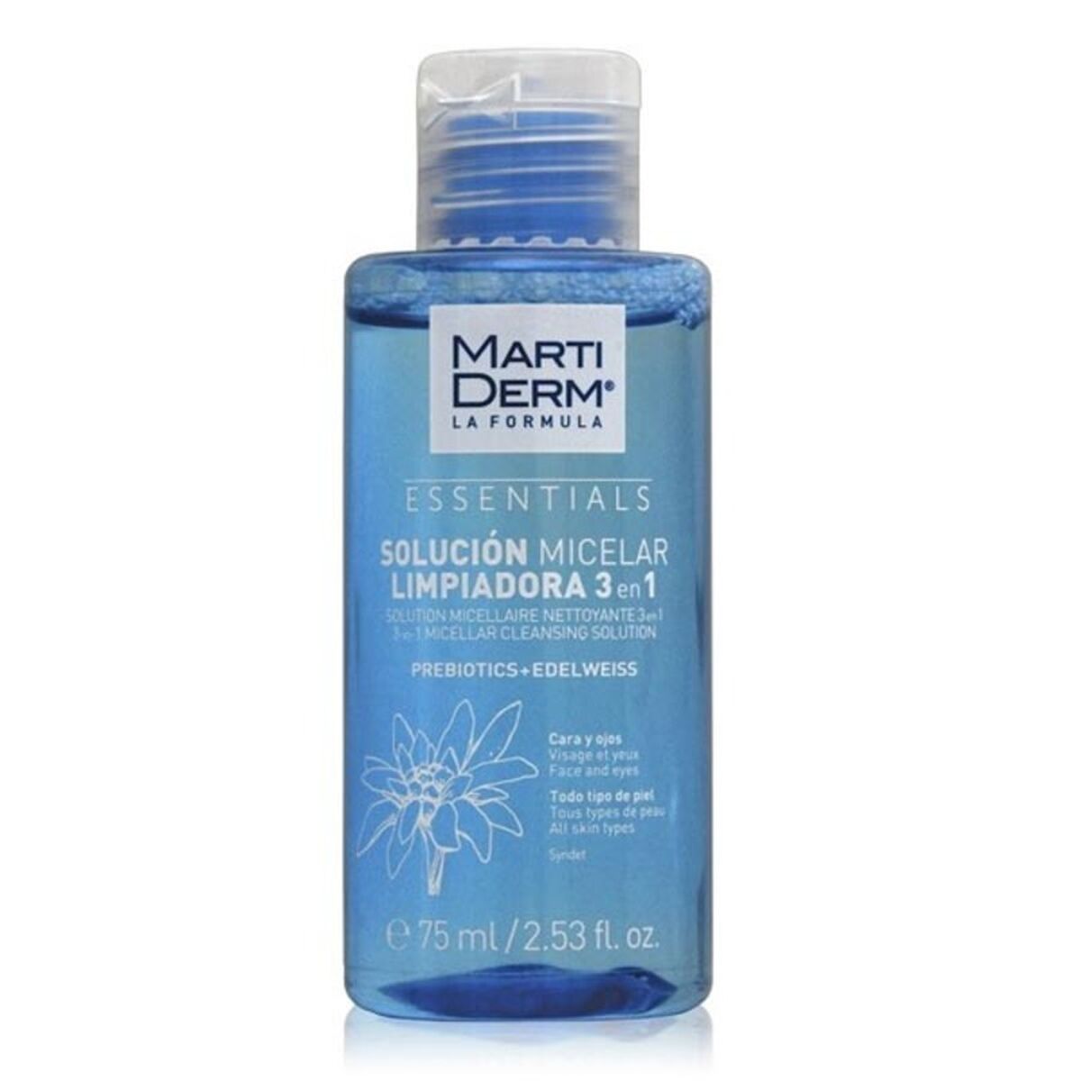 Micellar Water Martiderm 8.437E+12 75 ml produktemballage
