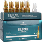Opstrammende ansigtspleje Endocare Tensage 10 x 2 ml ampuller produktemballage