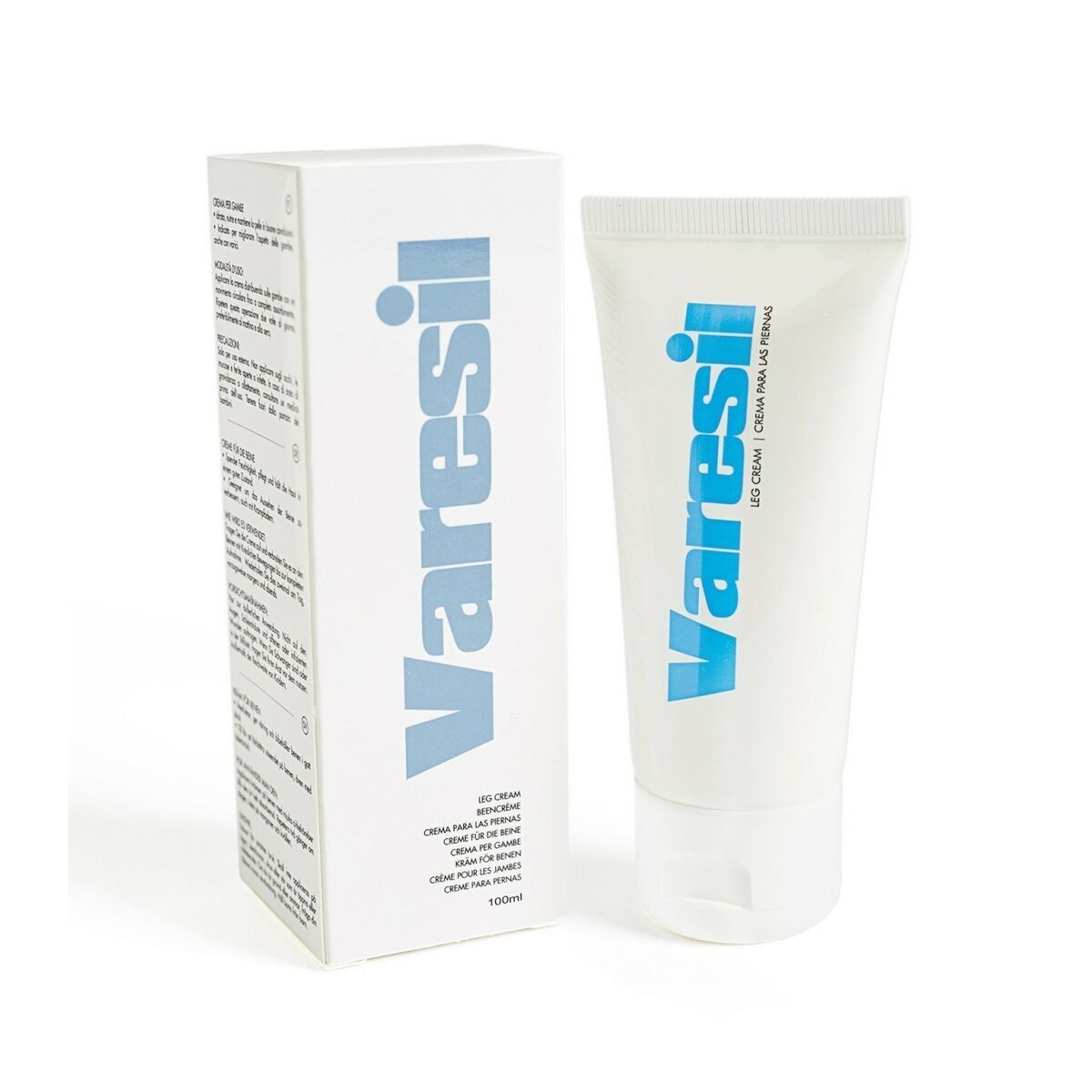 Plejecreme til åreknuder 500 Kosmetik Varesil 100 ml hudplejeemballage