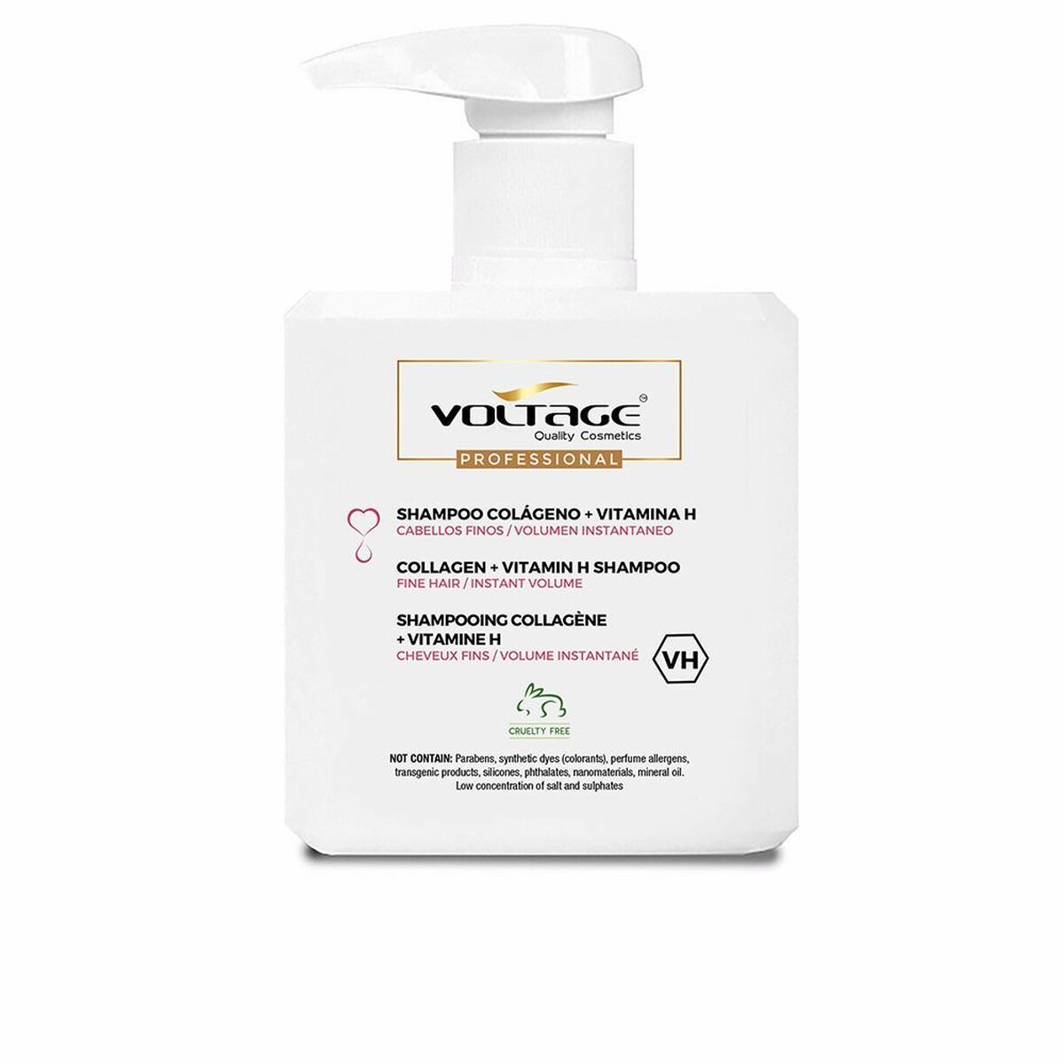 Shampoo Voltage 500 ml shampooflaske