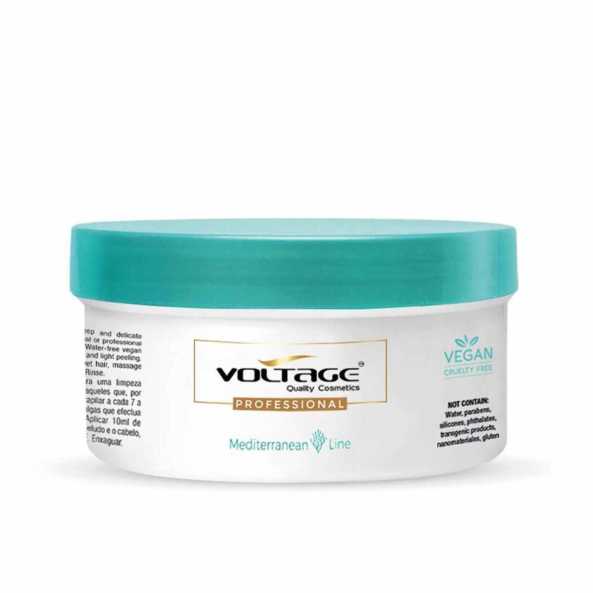 Deep Cleaning Shampoo Voltage Mediterranean Line Salt Marine alger (400 ml) shampooflaske
