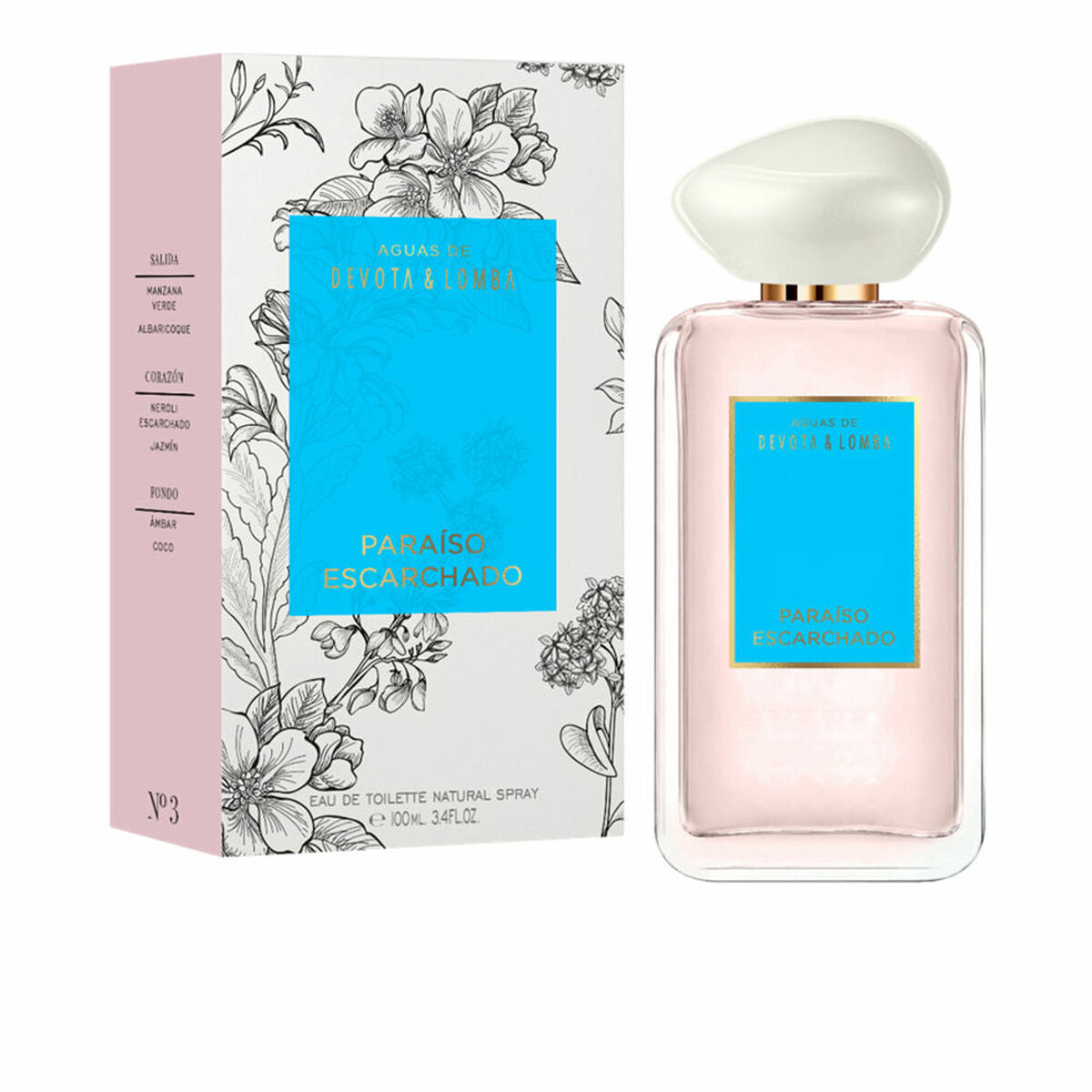 Dameparfume Devota & Lomba PARAÍSO ESCARCHADO EDT 100 ml Paraíso Escarchado til kvinder flaske
