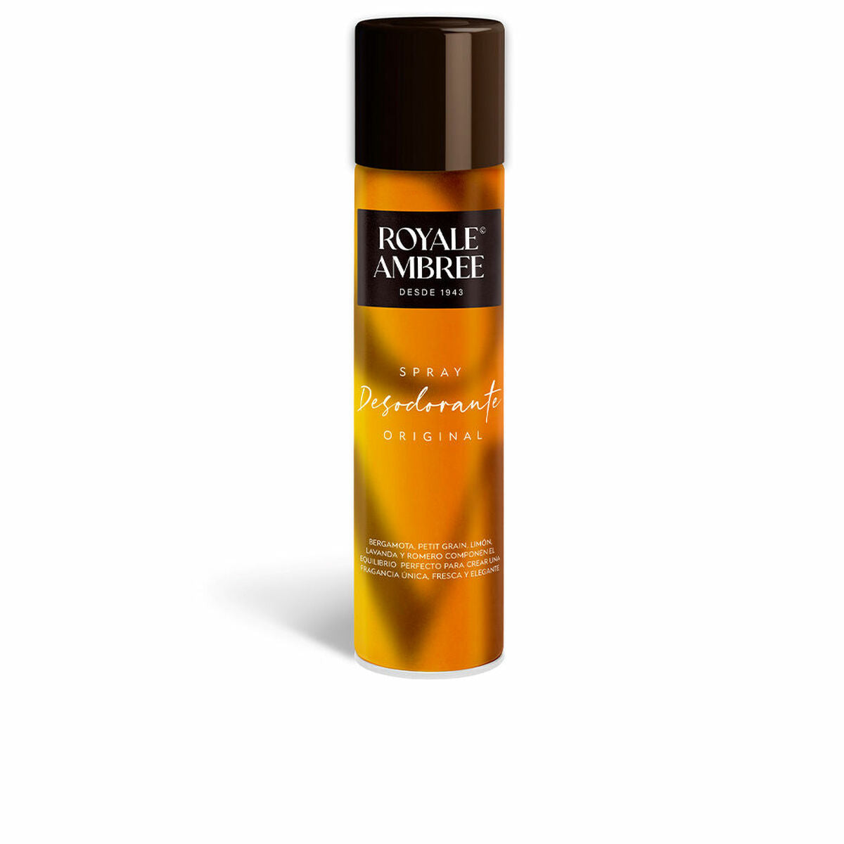 Spray Deodorant Royale Ambree Original 250 ml produktemballage