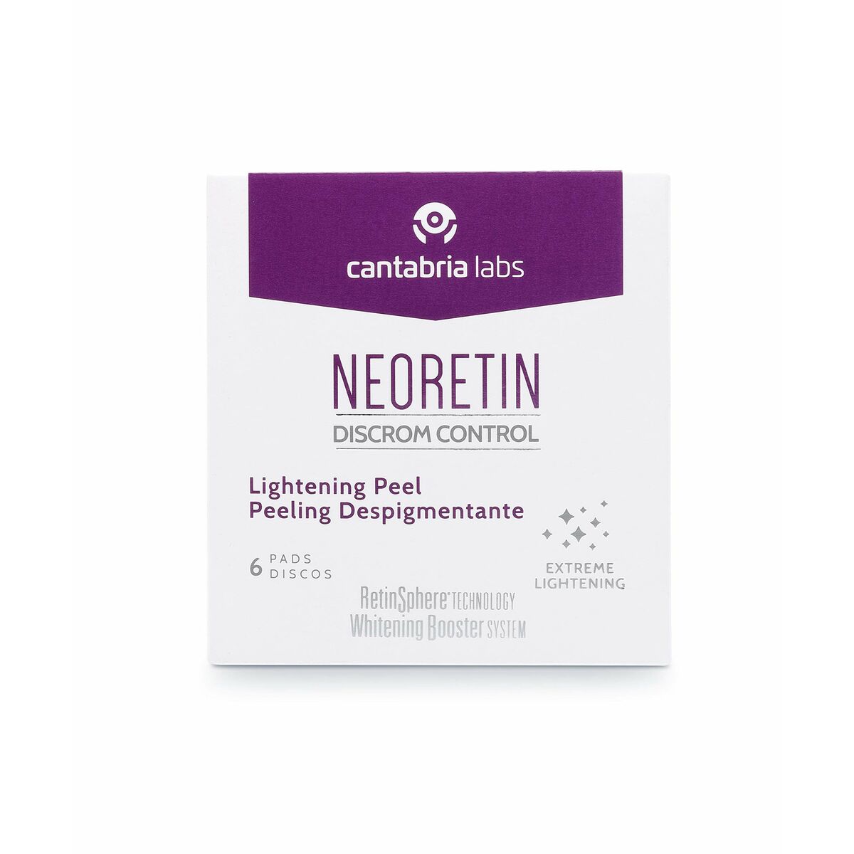 Facial Exfoliator Neoretin Neoretin Discrom Control 6 Units for Women produktemballage